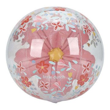 Little Dutch Pink Flowers Beach Ball 3D Figure, 35cm