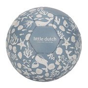 Little Dutch Mini Bal Blauw, 16cm