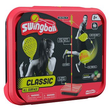 Mookie Swingball Tennis Playset Red