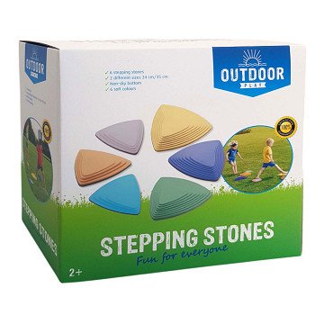 Outdoor Play Stepping Stones, 6 pcs.