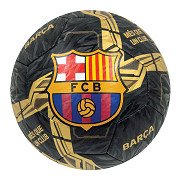 FC Barcelona Football Lightning Black/Gold, 22cm