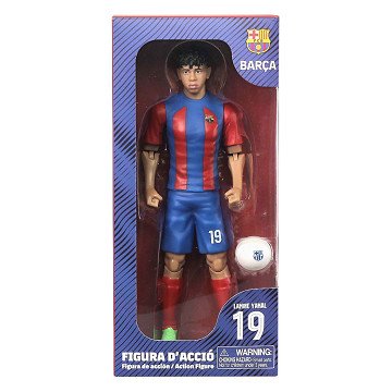Voetbalfiguur FC Barcelona Lamine Yamal, 20cm