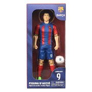Voetbalfiguur FC Barcelona Robert Lewandowski, 20cm