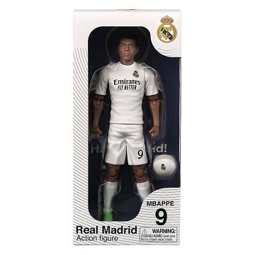 Voetbalfiguur Real Madrid Kylian Mbappe, 20cm