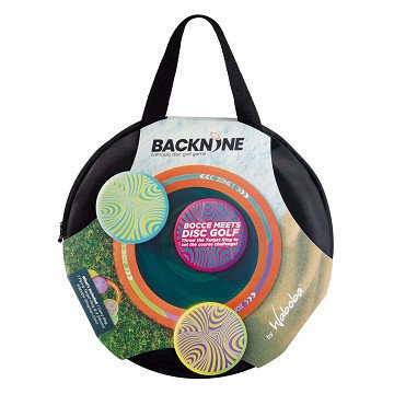 Waboba Backnine Frisbee Set, 5 pieces.