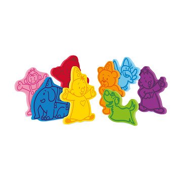 Bumba Foam Bath Figures