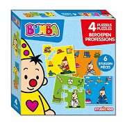 Bumba Puzzle Professions, 4in1