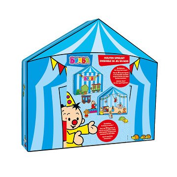 Bumba Doos met Houten Figuren