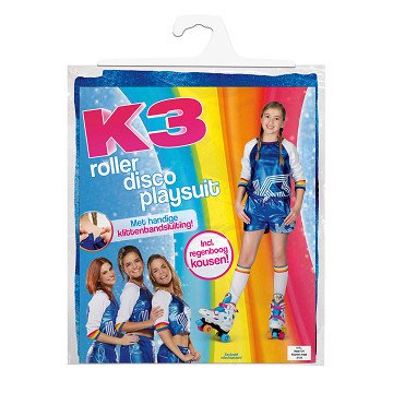 K3 Roller Disco Costume, 6-8 years