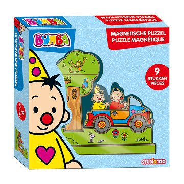 Bumba Magnetische Puzzel 3D, 9st.