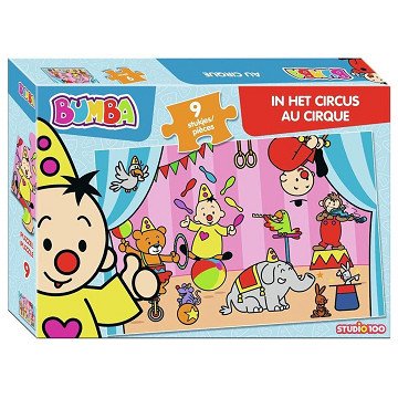 Bumba Puzzel - In het Circus, 9st.