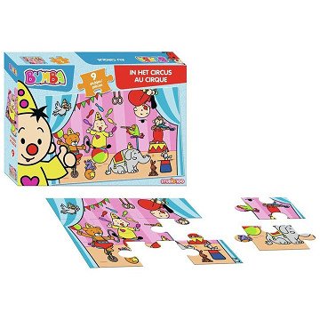Bumba Puzzle - In the Circus, 9 pcs.