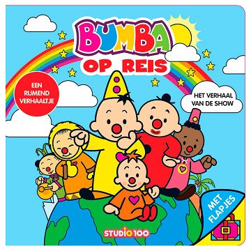 Bumba Kartonboek met Flapjes - Op Reis