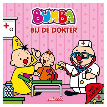 Bumba Cardboard Book with Flaps - At the Doctor's