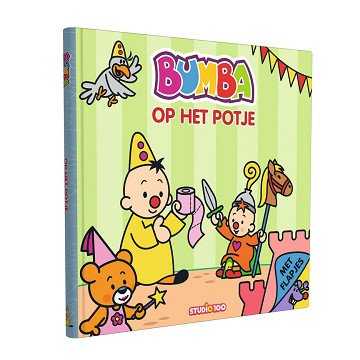 Bumba Kartonboek met Flapjes - Op het Potje