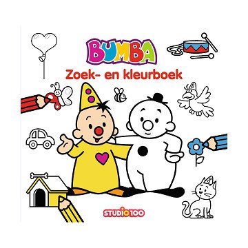 Bumba Search and Coloring Book