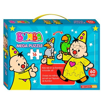 Bumba Mega Bodenpuzzle, 16-tlg.
