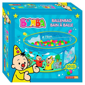 Bumba Bällebad mit 50 Bällen