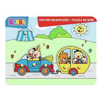 Bumba Wooden Puzzle Car