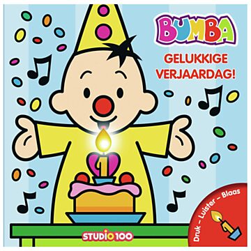 Bumba Geburtstagsbuch mit Kerze und Musik