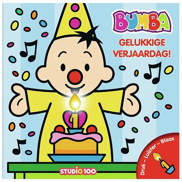 Bumba Geburtstagsbuch mit Kerze und Musik