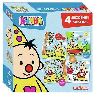 Bumba Puzzle Seasons, 4in1