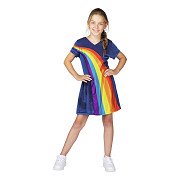 K3 Dress Up Kleid – Regenbogenblau, 3–5 Jahre