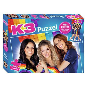 K3 Puzzle with Poster, 104pcs.