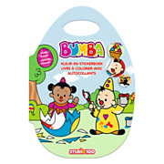 Bumba Coloring and Sticker Book Easter