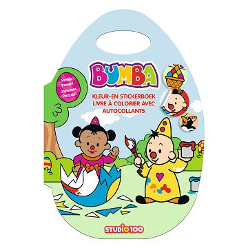 Bumba Coloring and Sticker Book Easter