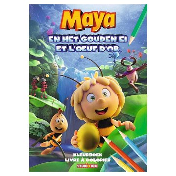 Maya de Bij Coloring Book - The Golden Egg