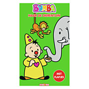 Bumba Board Book with Flaps - In the zoo