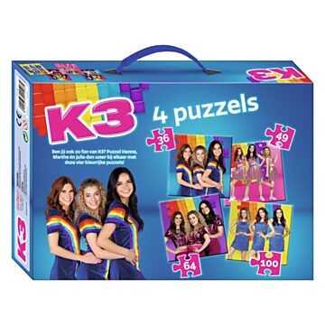 K3 Regenboog Puzzel 4in1