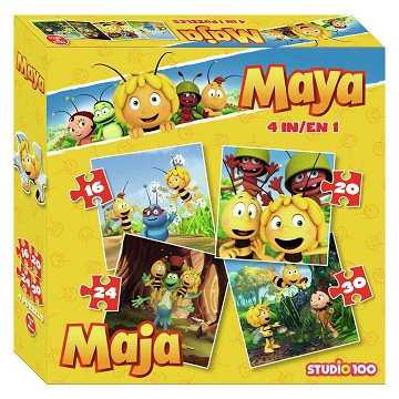 Maya the Bee Puzzle, 4in1