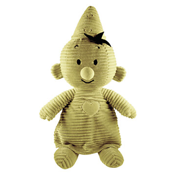 Bumba Cuddly Toy Corduroy Yellow, 35 cm