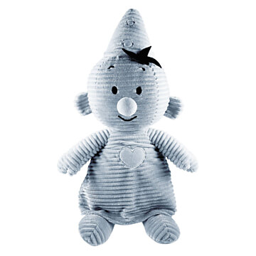 Bumba Cuddly Toy Corduroy Blue, 35 cm