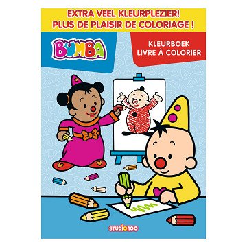 Bumba: Malbuch – Freunde