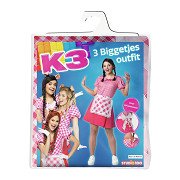 K3 Dress Up Kleid für Erwachsene – 3 kleine Schweinchen, Größe 38