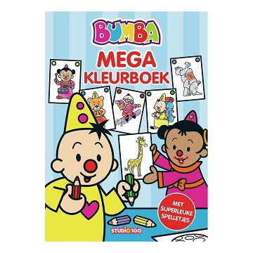 Bumba Mega Malbuch