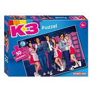 K3 Puzzle 3 Ferkel und die Wölfe, 50 Teile.