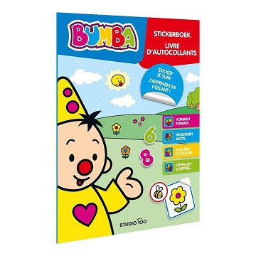 Bumba Stickerbuch, Aufkleber und Leder