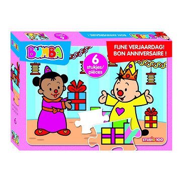 Bumba Jigsaw Puzzle Happy Birthday, 6 pcs.