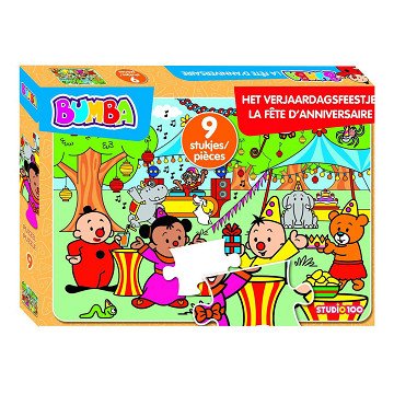 Bumba Puzzle Die Geburtstagsparty, 9-tlg.