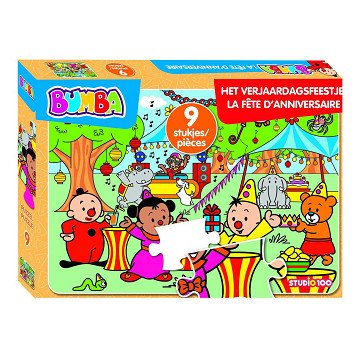 Bumba Legpuzzel Het Verjaardagsfeestje, 9st.