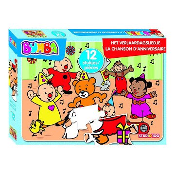 Bumba Jigsaw Puzzle The Birthday Song, 12 pcs.