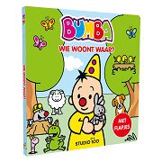 Bumba Cardboard Book with Flaps - Who Lives Where?