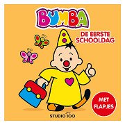 Bumba Kartonboek met Flapjes - De eerste schooldag