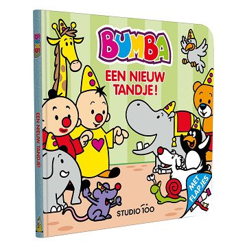 Bumba Cardboard Book with Flaps - New Tooth