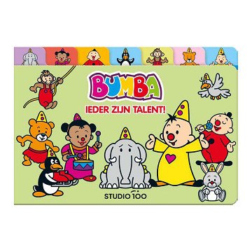 Bumba Cardboard Book with Tabs - Everyone has their own Talent