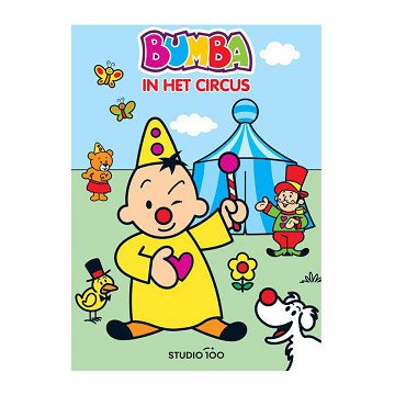 Bumba Kartonboek A4 - In het circus
